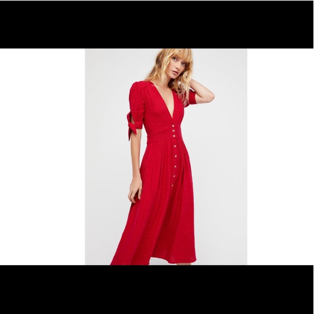 Free People Love of My Life Midi Dress